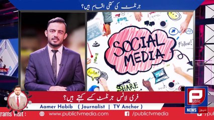Journalism I Types of journalists I Aamer Habib news report