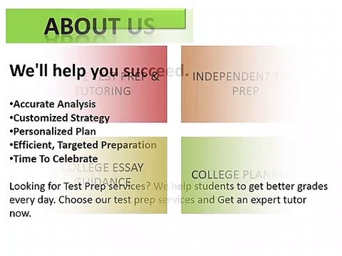 Test prep services Tutoring services Greenwich