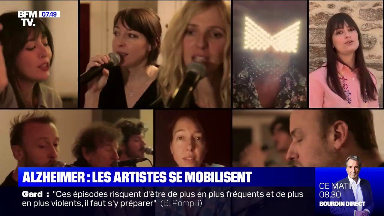 Les artistes se mobilisent contre la maladie d'Alzheimer