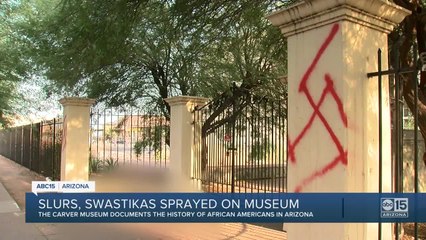 Racial slurs, swastikas spray-painted on Washington Carver Museum and Cultural Center