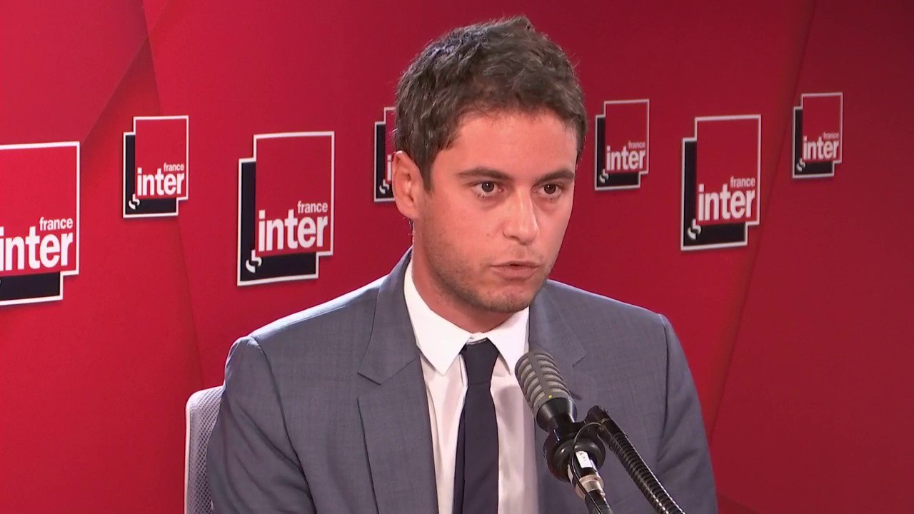"Les enfants sont très peu contaminants" (Gabriel Attal)