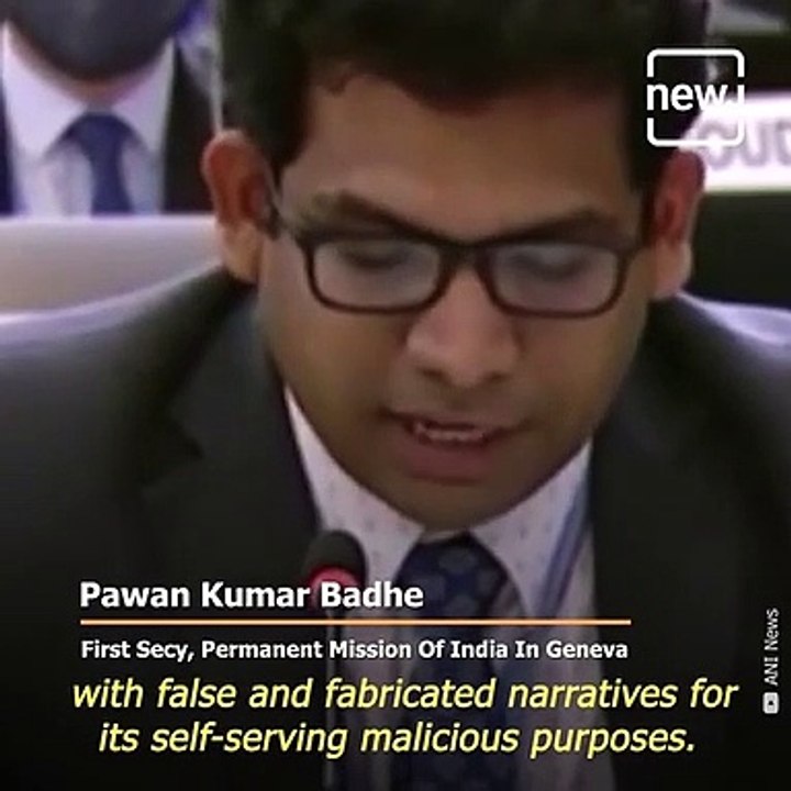 Watch: India sharpens attack on Pakistan in UNHRC over Kashmir