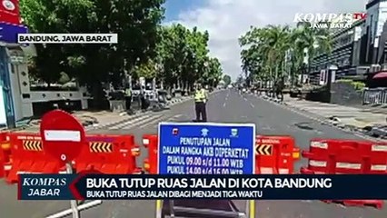 Buka Tutup Jalan di Kota Bandung Mirip Minum Obat, 3 Kali Sehari