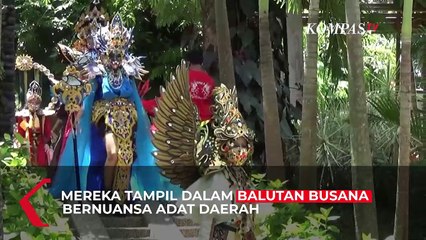 Pagelaran Busana dan Kampanye Penggunaan Masker di Jember