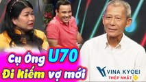 Cụ Ông U70 Lên Bạn Muốn Hẹn Hò Kiếm Vợ Khiến Quyền Linh Và Cả Trường Quay Quá Bất Ngờ | BMHH Tập 461