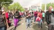 Hundreds protest against local lockdowns and coronavirus restrictions in Madrid