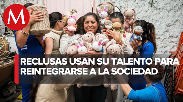 Reclusas elaboran peluches para insumos contra pandemia de covid-19