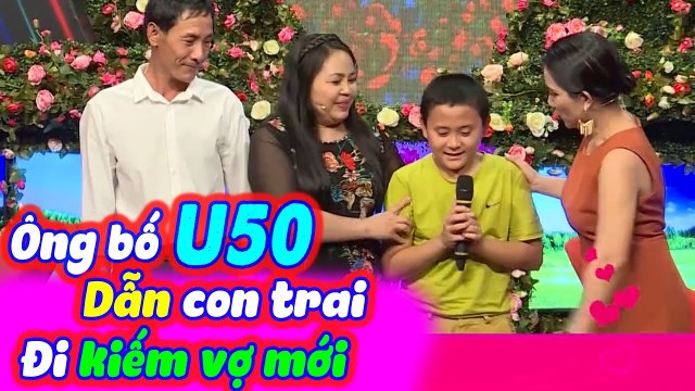 Ông Bố U50 Dẫn Con Trai Đi Tìm Vợ Mới Trên Bạn Muốn Hẹn Hò Khiến Trường Quay Cảm Động | BMHH Tập 470