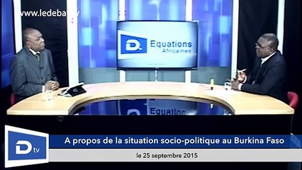 Ledebat TV_ Frédéric SOMDA (Pt UPC-CI) __Au Burkina il faut en finir définitivement avec le RSP_