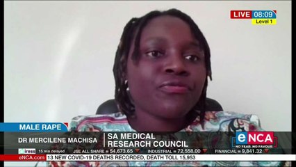 Boys and men rape cases are under reported