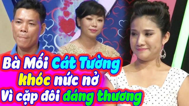 Cát Tường Khóc Nức Nở Vì Cảm Động Khi Ghe Cặp Đôi Tham Gia Bạn Muốn Hẹn Hò Trò Chuyện | BMHH Tập 477