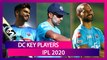 Rishabh Pant, Shikhar Dhawan, Shreyas Iyer and Other Key Players for Team DC in IPL 2020