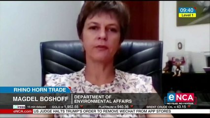 International trade ban remains