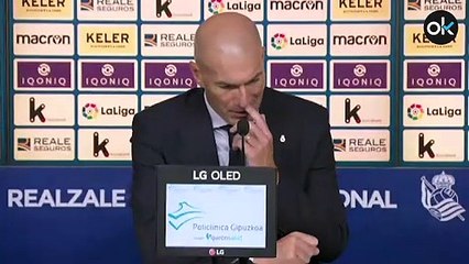 Zidane: "Creo que hemos perdido dos puntos"