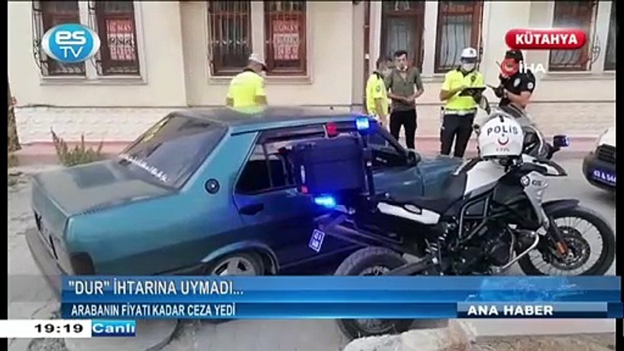 Arabanın fiyatı kadar ceza yedi