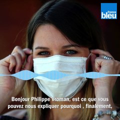 Coronavirus :  "On peut laver son masque chirurgical", assure Philippe Vroman, enseigneur chercheur à Roubaix