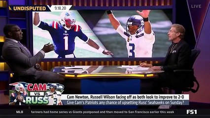 Download Video: UNDISPUTED Skip Bayless Excited Cam Newton, Wilson facing off as both look to improve to 2-0