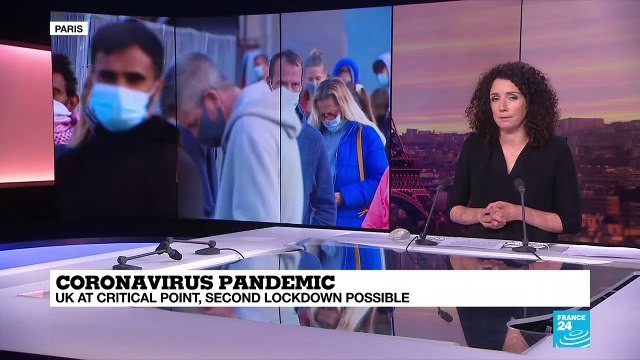 Coronavirus pandemic: UK at critical point, second lockdown possible
