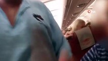 - Antalya-Kazan yolcu uçağında gerginlik- Rus yolcunun gözaltına alındığı anlar ortaya çıktı