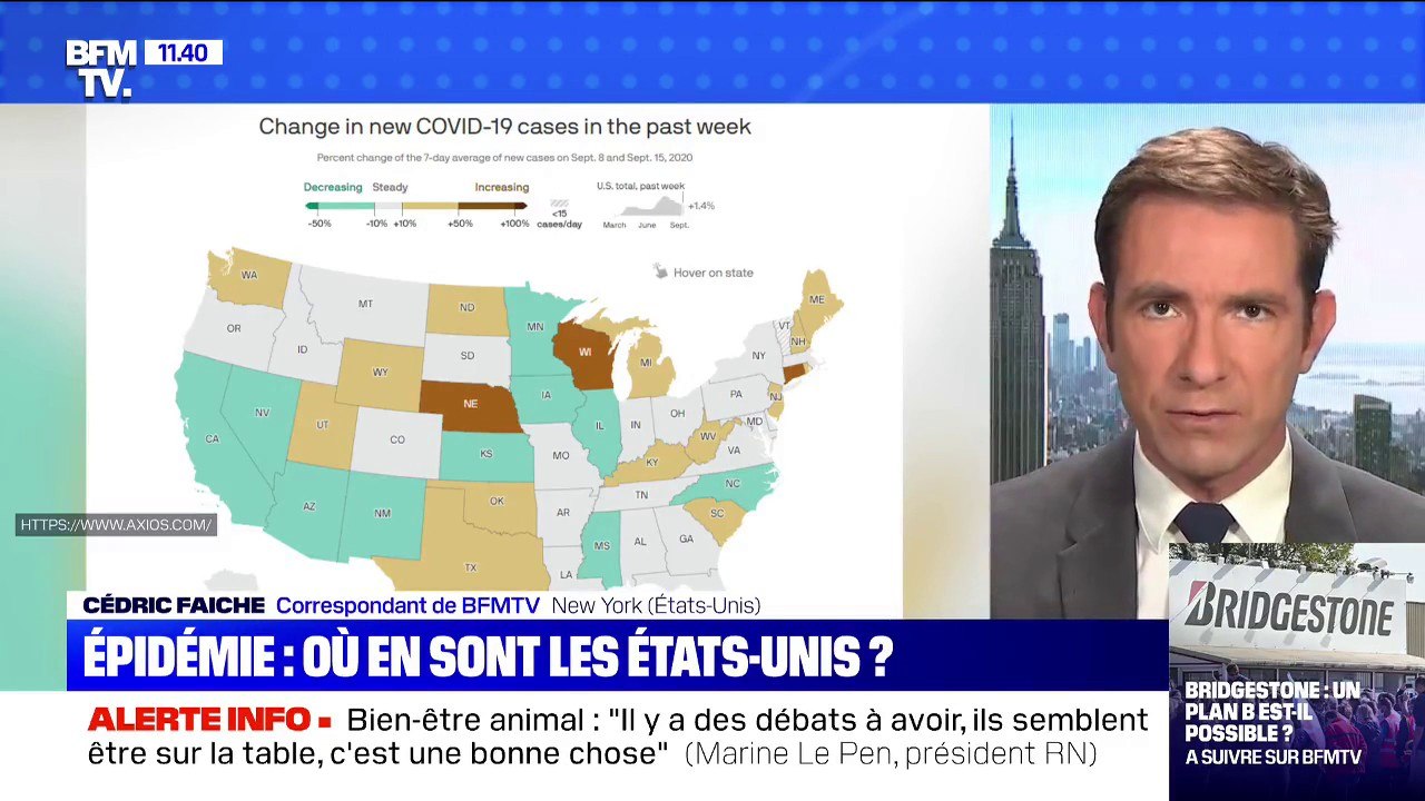 Épidémie de Covid-19: où en sont les États-Unis...