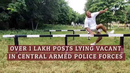 सेंट्रल आर्म्ड पुलिस फोर्सेज़ में खाली पड़े पदों की संख्या एक लाख के पार पहुंची: राज्य सभा