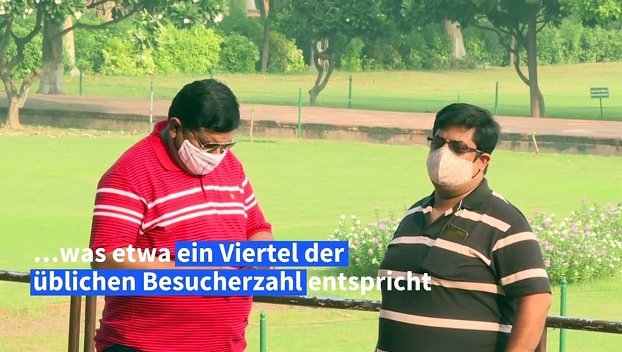 Taj Mahal wieder für Touristen geöffnet