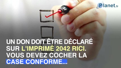 Comment déclarer vos "dons Coluche" ?