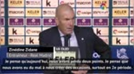 Real - Zidane : "Nous avons perdu deux points"