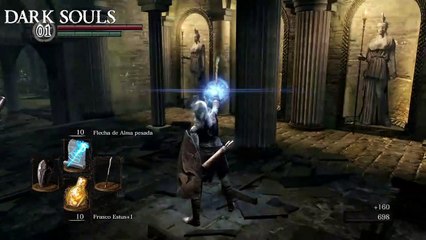 Dark Souls Remastered PS4 #3 Parroquia no muertos y jardin tenebroso -´CanalRol 2020