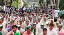 कृषक बिल के विरोध में भारतीय किसान यूनियन का एक दिवसीय धरना प्रदर्शन