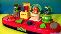 Sesame Street Singing Pop-Up Pals Cookie Monster Sings C is for Cookie   Elmo's World Song   Oscar