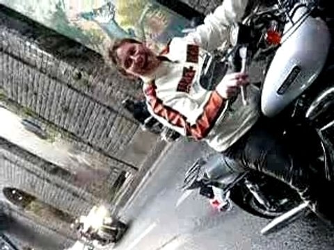 Parade des pilotes 2007: les harleys