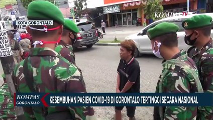Kesembuhan Pasien Covid-19 Di Gorontalo Tertinggi Secara Nasional