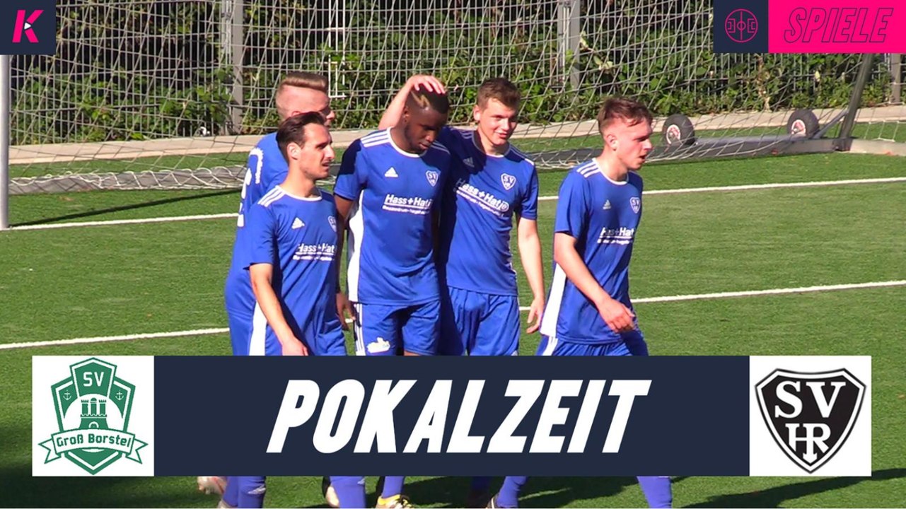 Kreisligist liefert großen Pokalfight | SV Groß-Borstel - SV Halstenbek-Rellingen (1.Runde, Pokal)