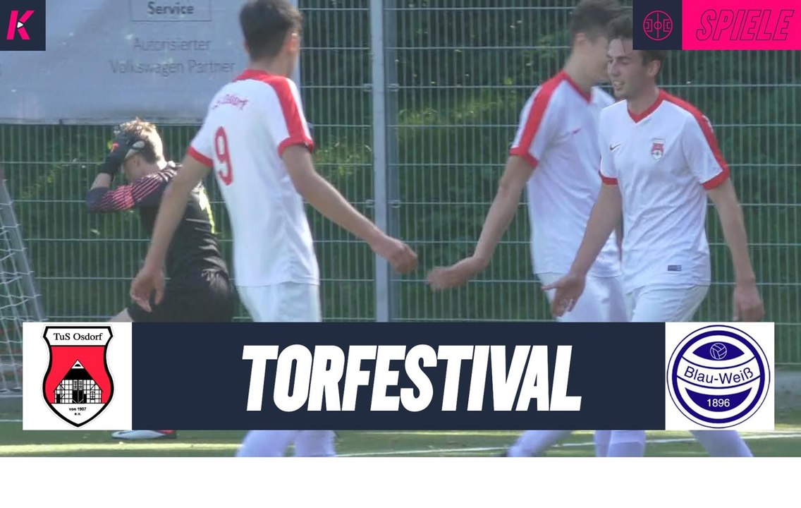 Kurioses Chancenfestival am Blomkamp | TuS Osdorf - Blau Weiß 96 (A-Jugend Testspiel)