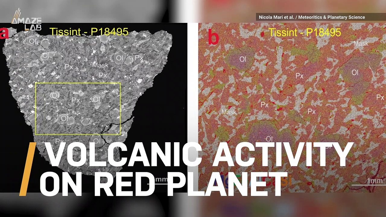 Meteorite Suggests Mars Could Still Be Volcanically Active Today
