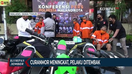 Angka Curanmor Meningkat, Polisi Tak Segan-segan Tembak Pelakunya