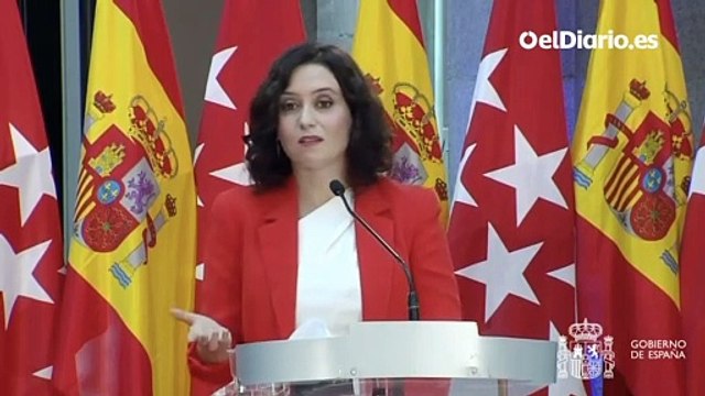 Ayuso: Le ruego al Gobierno que trabajemos en hacer test en el aeropuerto de Barajas