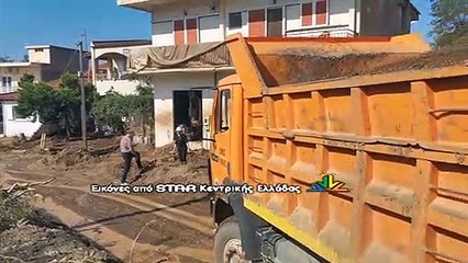 Ξεκίνησε ο καθαρισμό στις περιοχές που επλήγησαν απο τον "Ιανό "