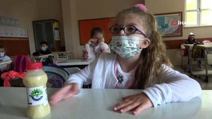 Ergene Belediyesi sözünü tuttu, öğrencilere boza dağıttı