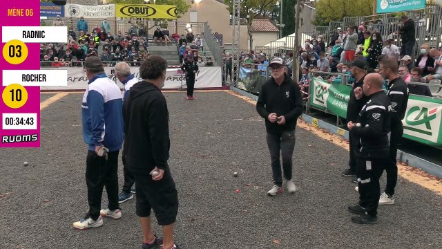 64e ROCHER vs RADNIC : International à pétanque de RUOMS septembre 2020