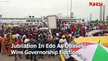 Jubilation In Edo As Obaseki Wins Governorship Election | Punch