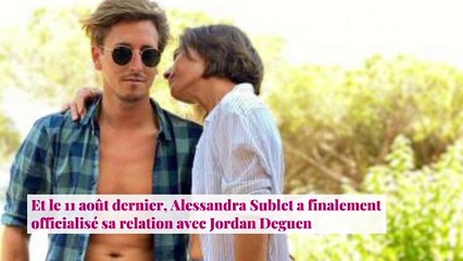 Alessandra Sublet en couple avec un homme plus jeune : Elle répond aux critiques