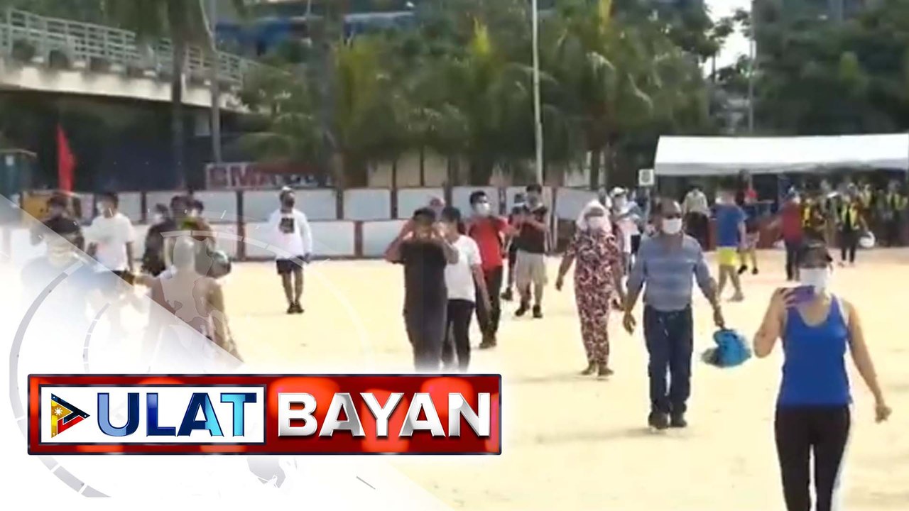 White sand beach sa manila bay, isinara sa publiko; White sand beach, maaaring ‘di muna buksan sa publiko habang nagpapatuloy ang konstruksyon