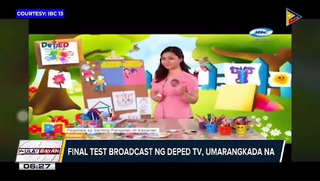 Final test broadcast ng DepEd TV, umarangkada na; Pagdaragdag ng teacher broadcasters, tinututukan ng DepEd