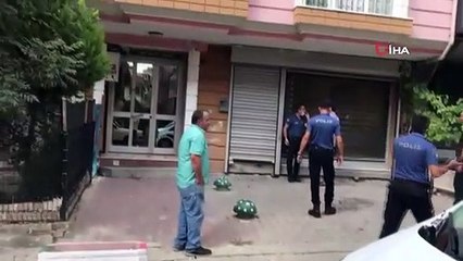 Haciz gelince kendisini yakmaya kalktı