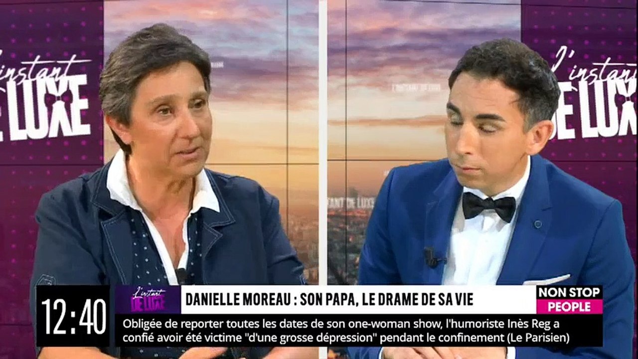 Danielle Moreau dans "L'Instant de Luxe" lundi 21 septembre 2020 évoque Cyril Hanouna - Non Stop People