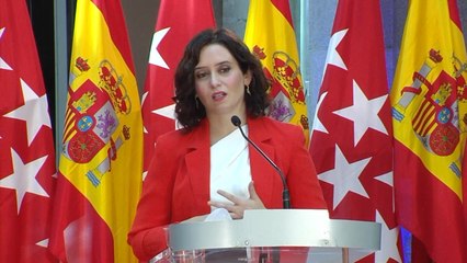 Ayuso dice que hará "lo que sea" para frenar pandemia