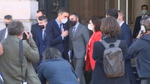 Sánchez y Ayuso se despiden tras su reunión en Sol