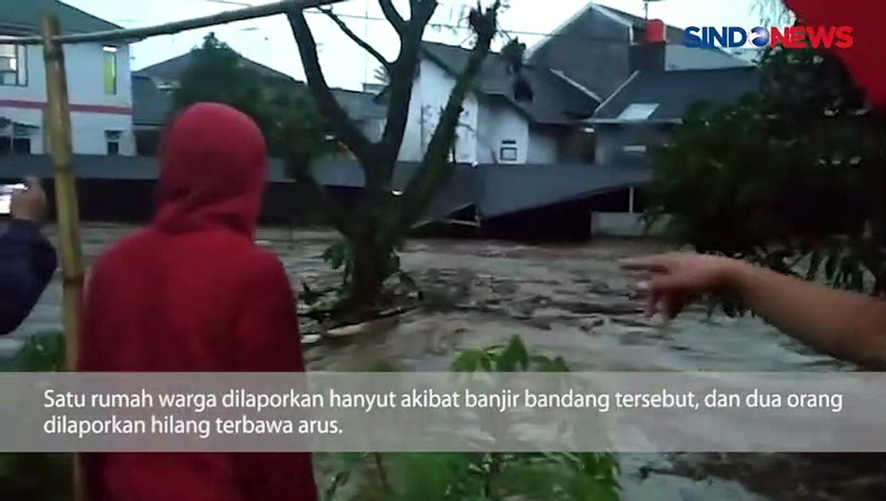 Banjir Bandang Terjang Desa Cicurug Sukabumi Video Dailymotion